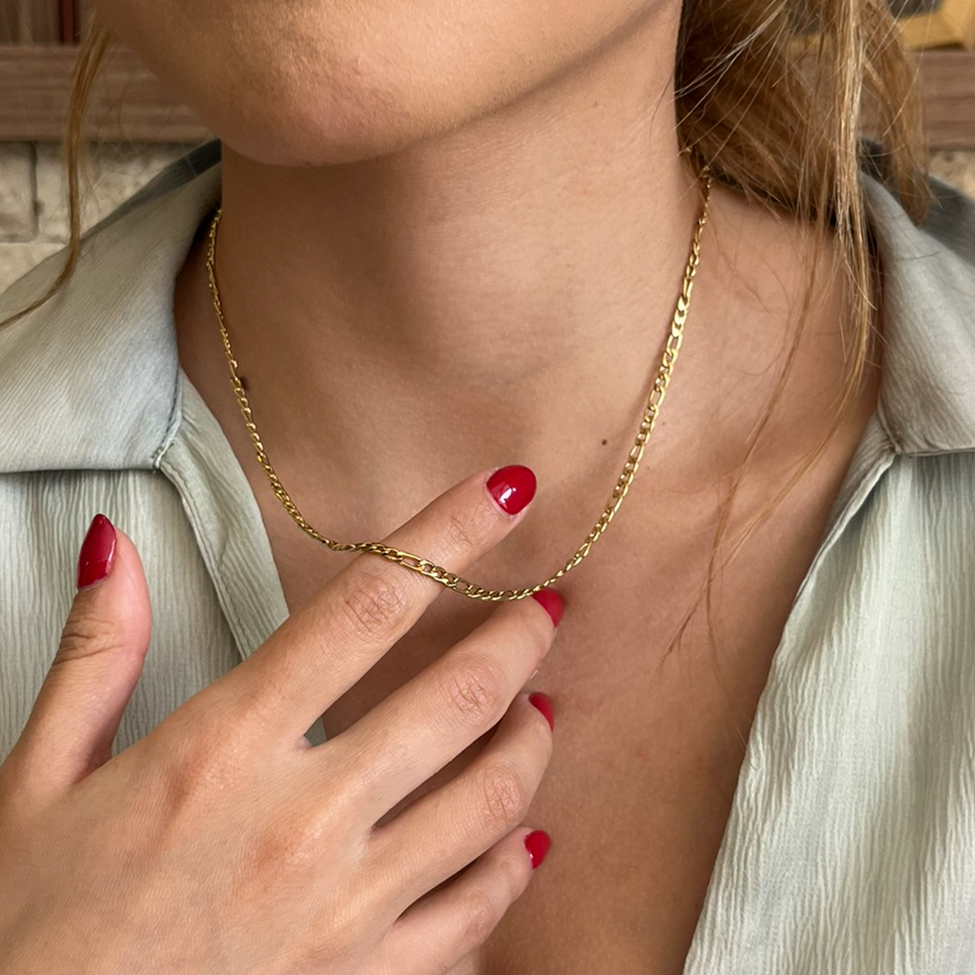 Cadena Cartier en Oro Laminado 18K - Mujer