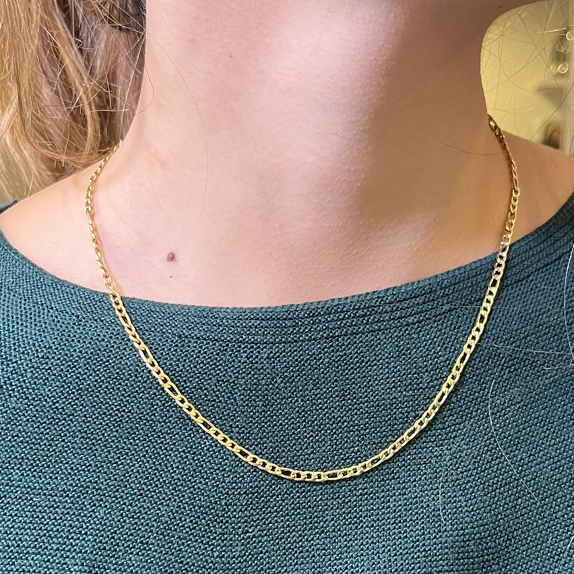 Cadena Cartier en Oro Laminado 18K - Mujer