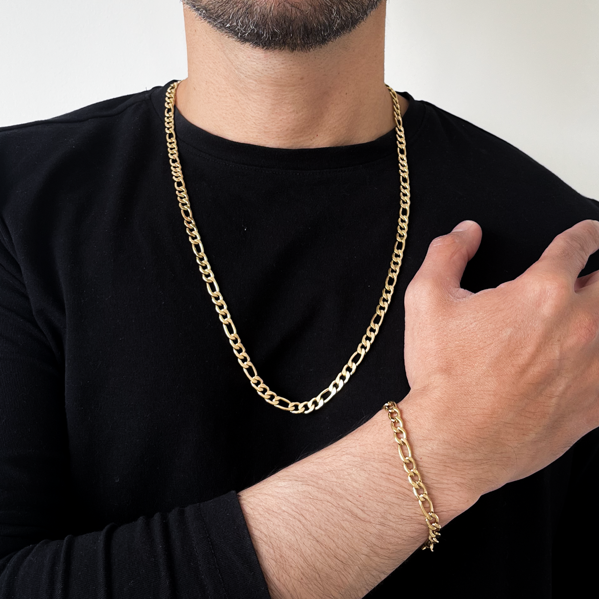 Combo Hombre Cadena + Pulsera Cartier