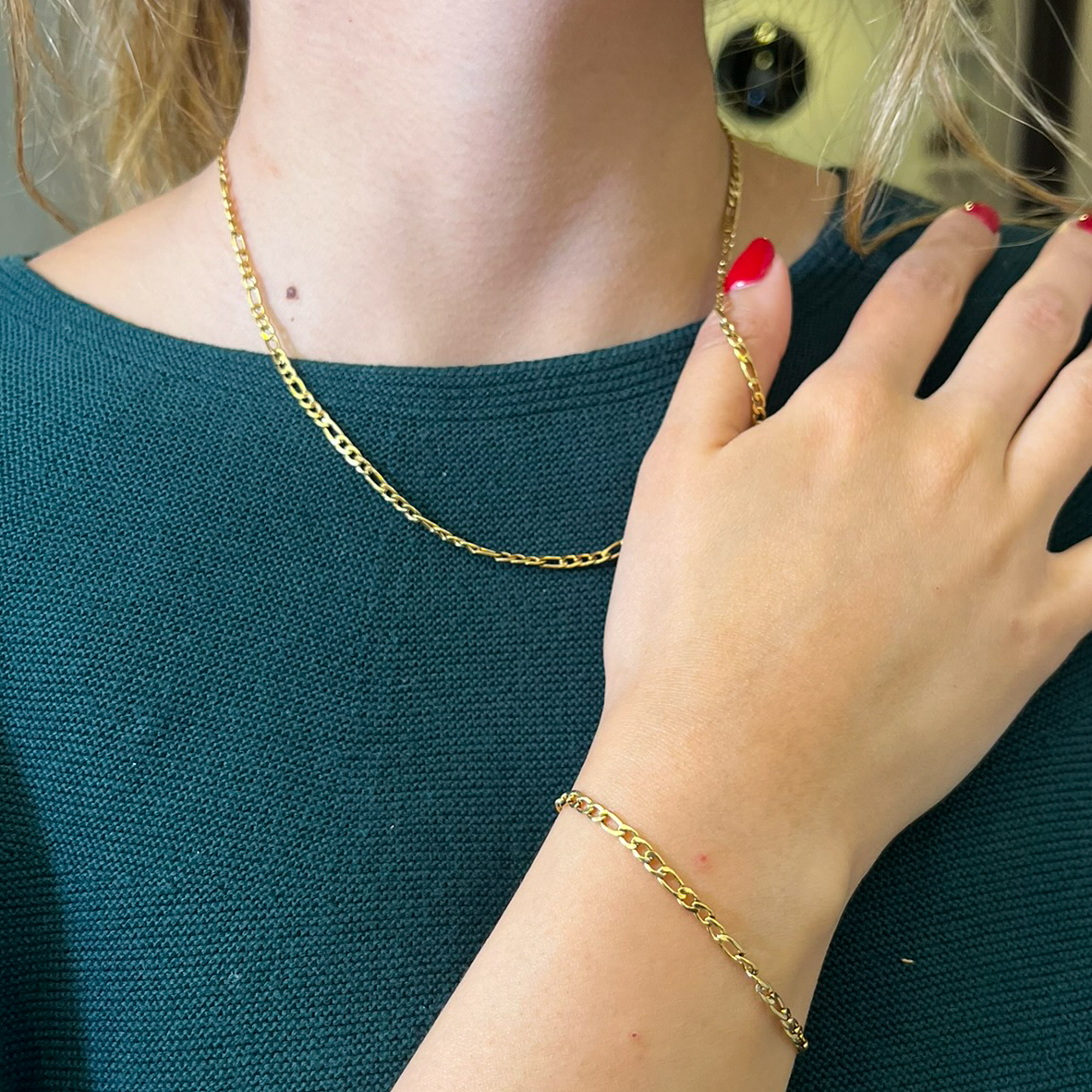 Pulsera Cartier Oro Laminado 18K - Mujer