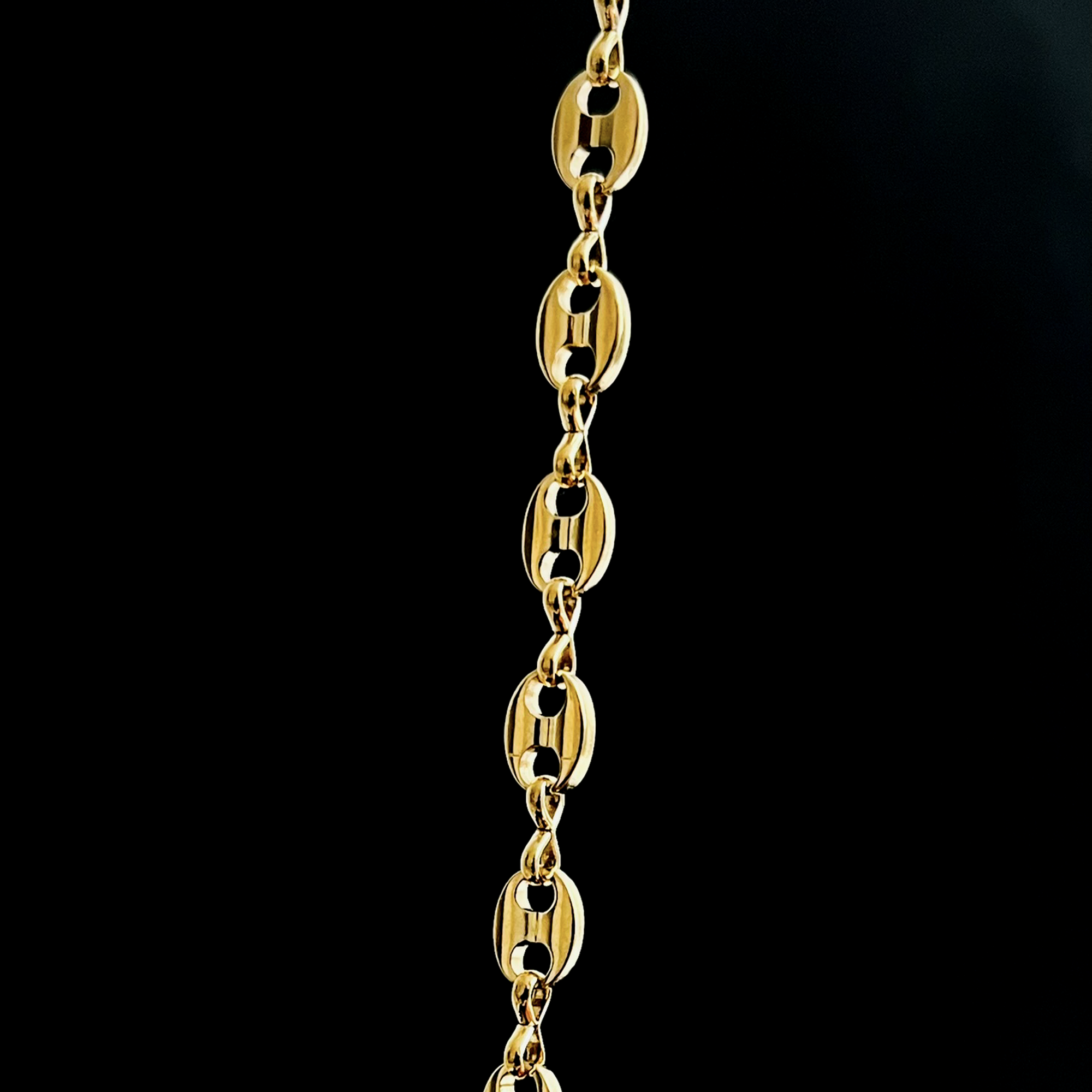 Cadena Gucci en Oro Laminado 18K - Hombre