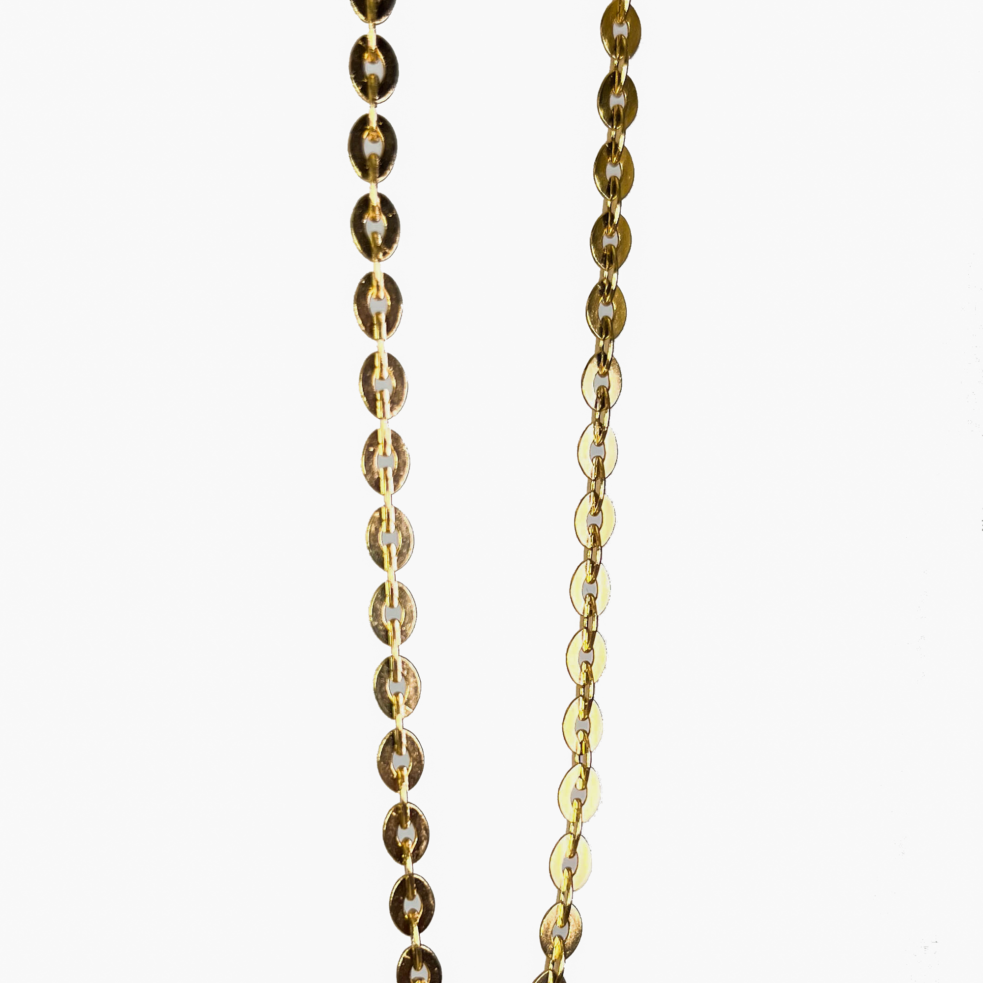 Cadena Aros en Oro Laminado 18K - Mujer
