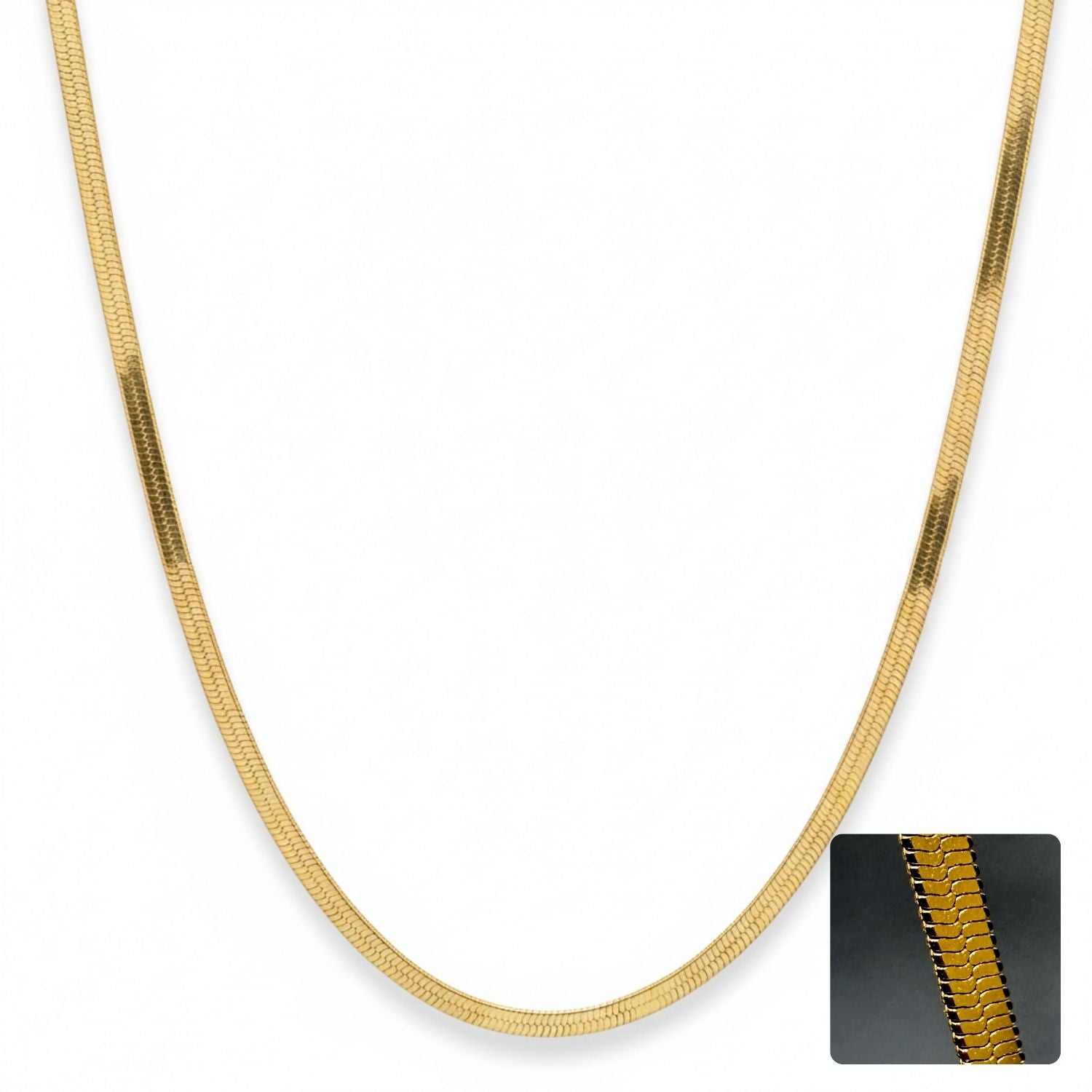 Cadena Egipcia en Oro Laminado 18K - Mujer