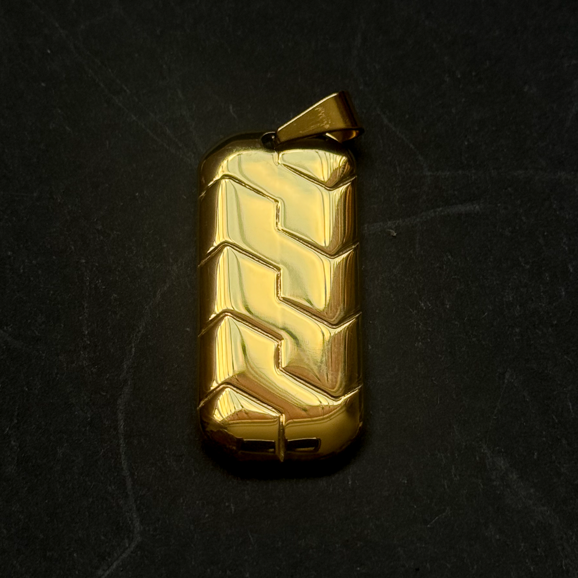 Dije Roblox en oro laminado 18K
