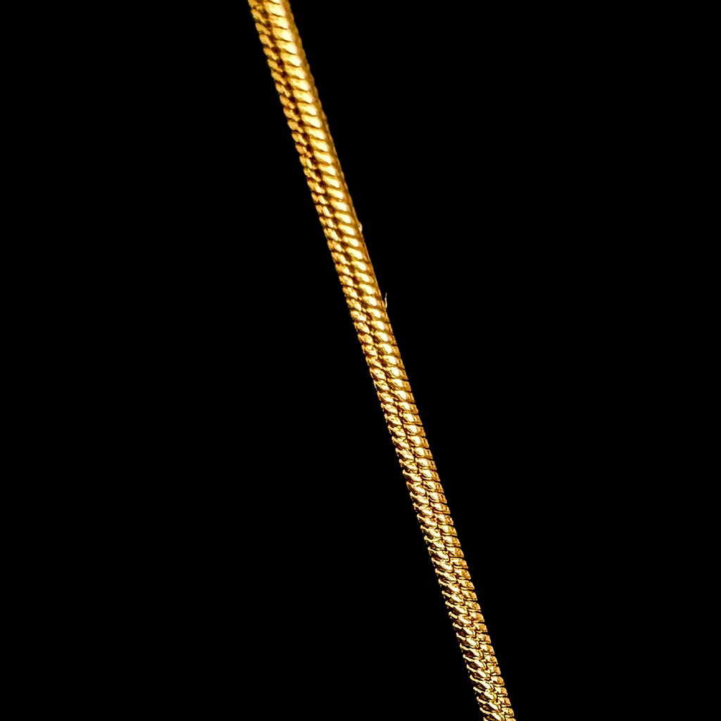 Cadena hilo en Oro Laminado 18K - Mujer