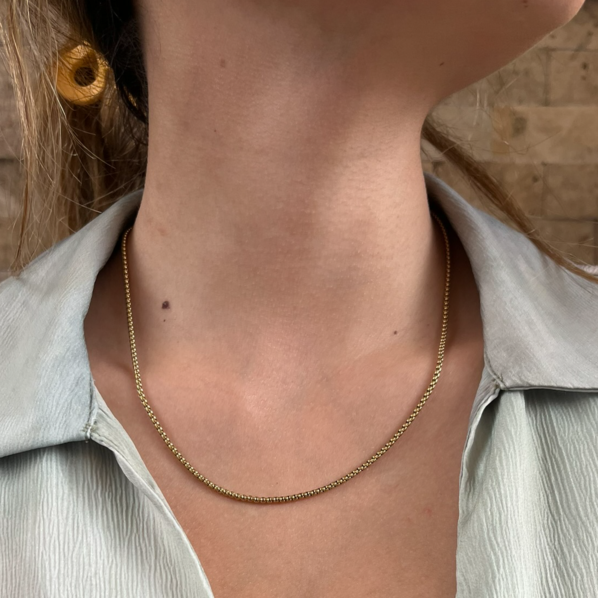 Cadena Veneciana en Oro Laminado 18K - Mujer