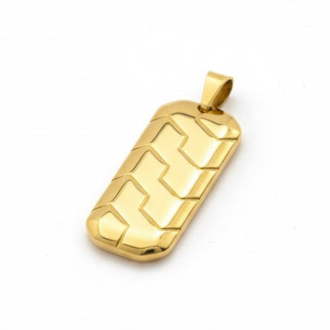 Dije Roblox en oro laminado 18K